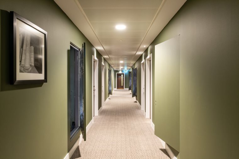 Profab Access Riser Doors specified for installation in new hotel
